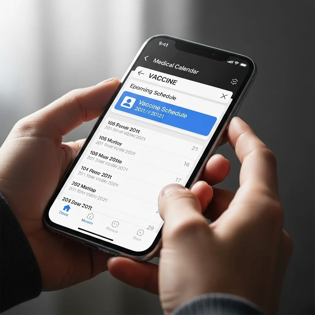 온라인으로 1분 만에 예방접종 일정 확인하는 법