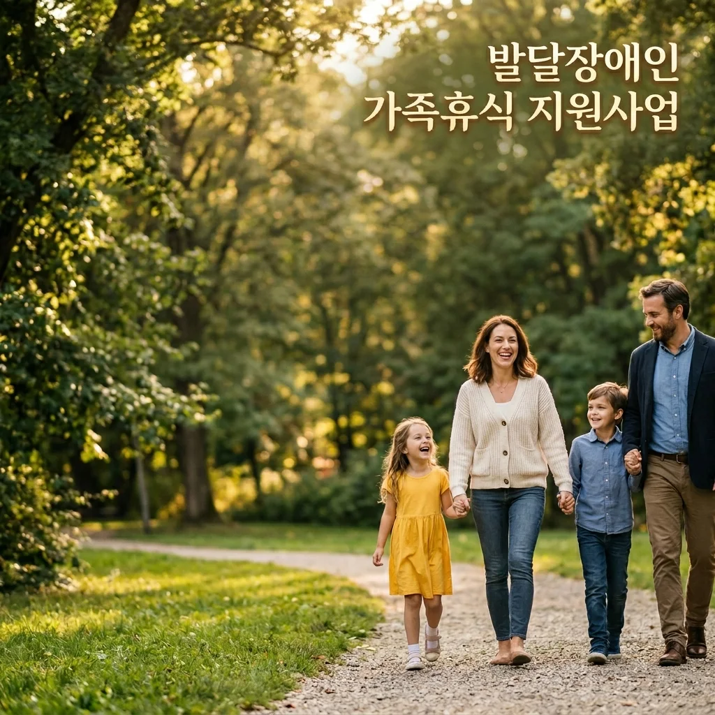 발달장애인 가족휴식 지원사업 신청 방법 및 2026년 일정 완벽 정리