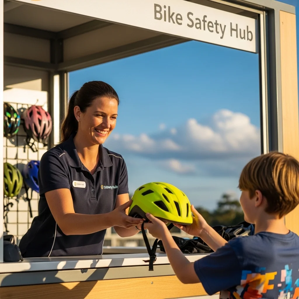 무료 자전거 대여 서비스 이용 4단계 절차