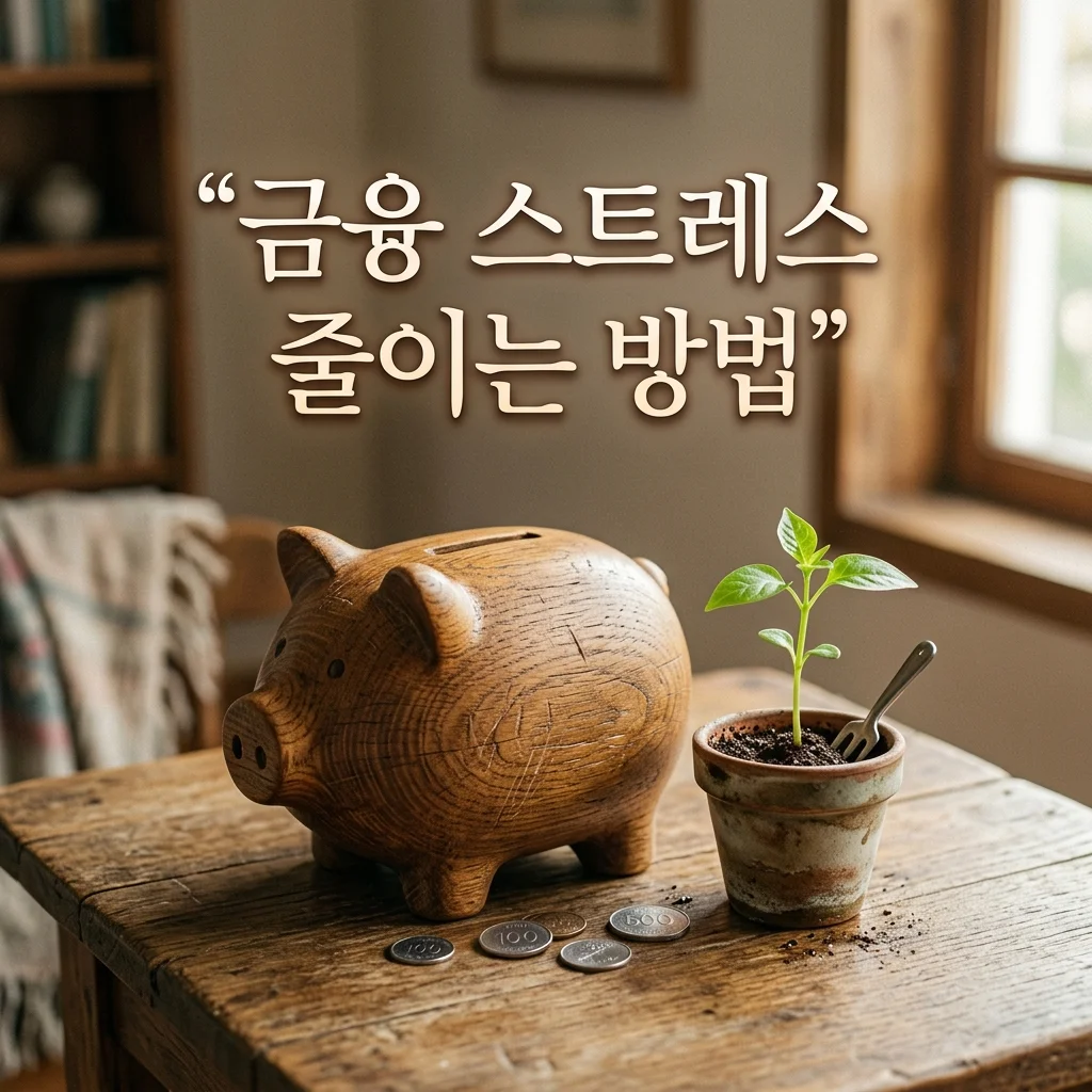 금융 스트레스 줄이는 방법 5가지 | 월 30만원 절약하는 실전 가이드