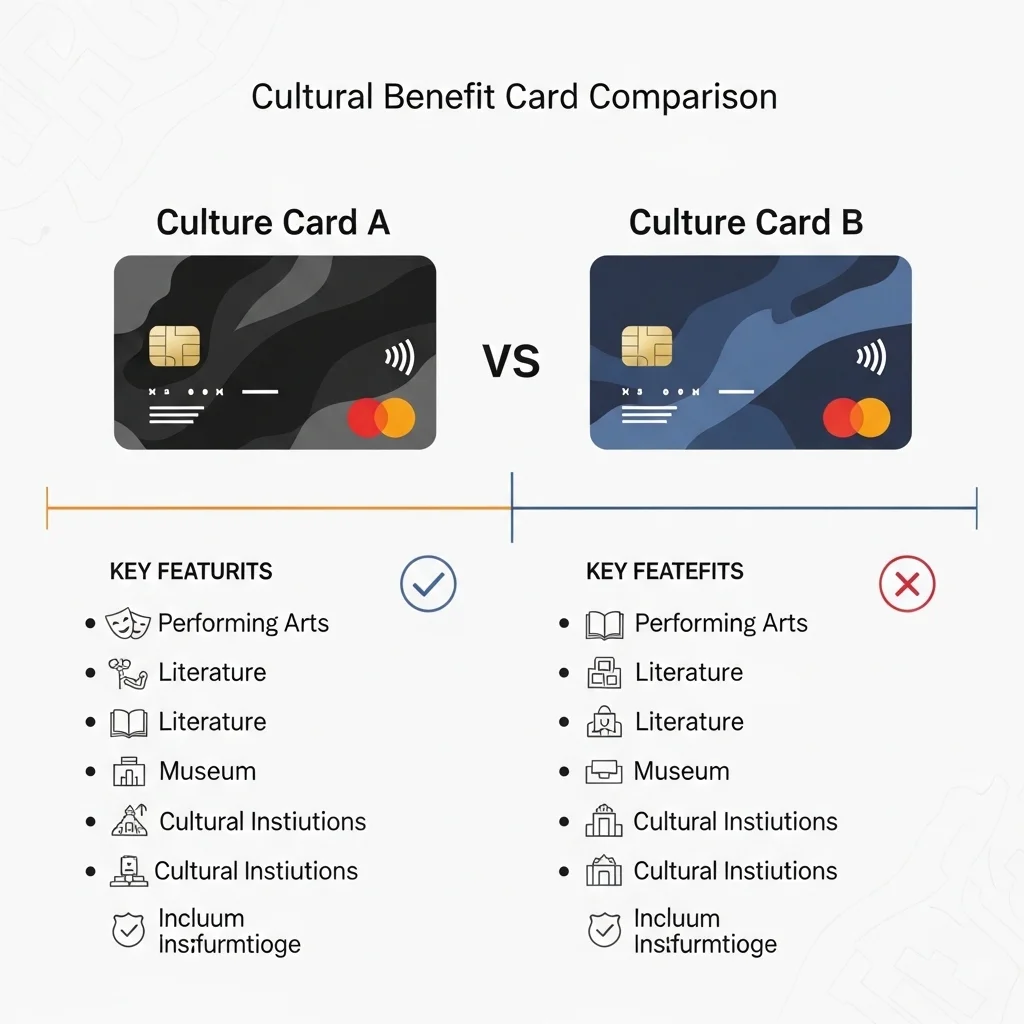 한눈에 보는 청년 문화패스 종류별 비교