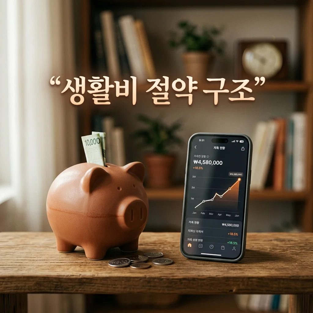 생활비 절약 구조 만들기: 한 달 50만원 더 아끼는 자동화 시스템 구축법