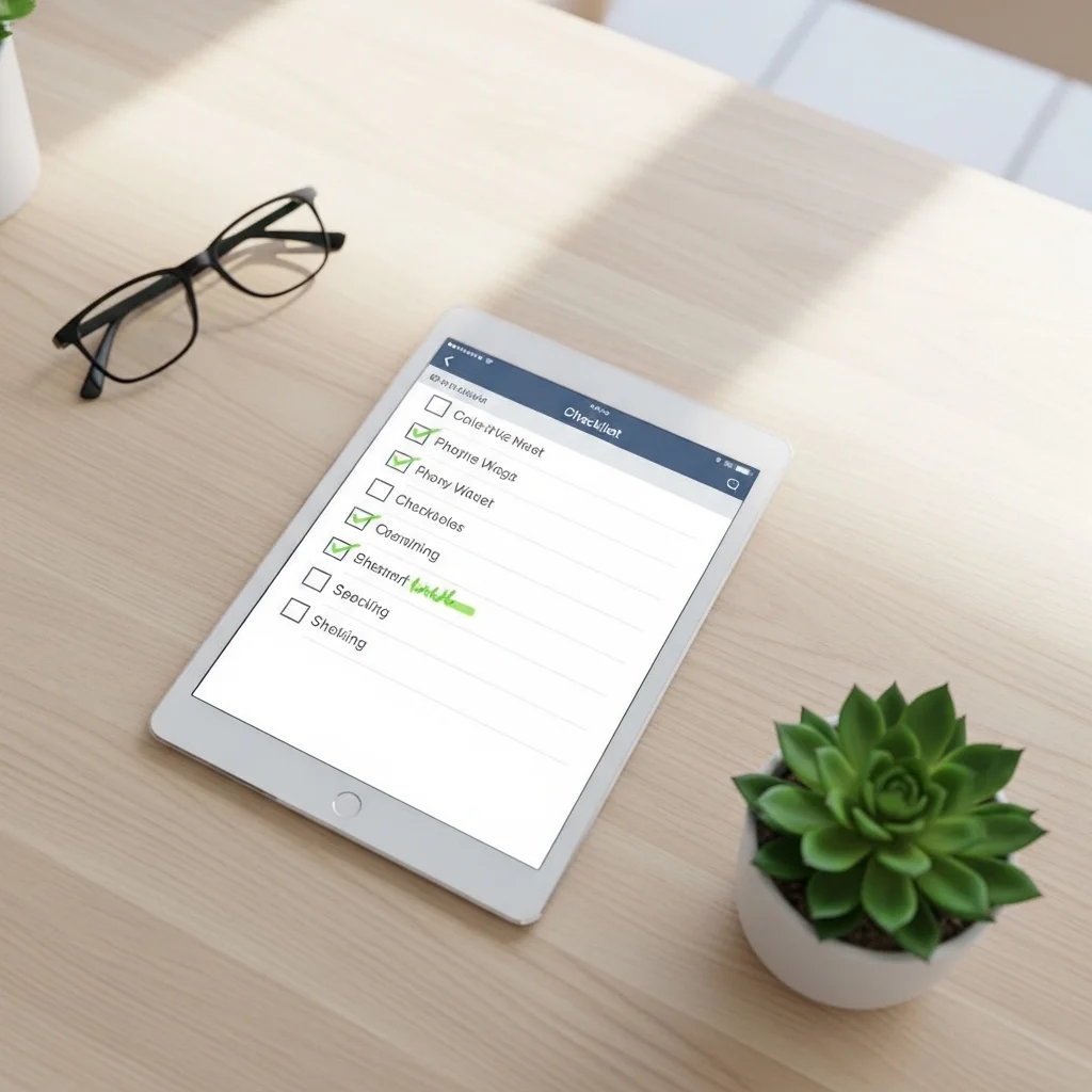 목표 달성을 돕는 실전 체크리스트