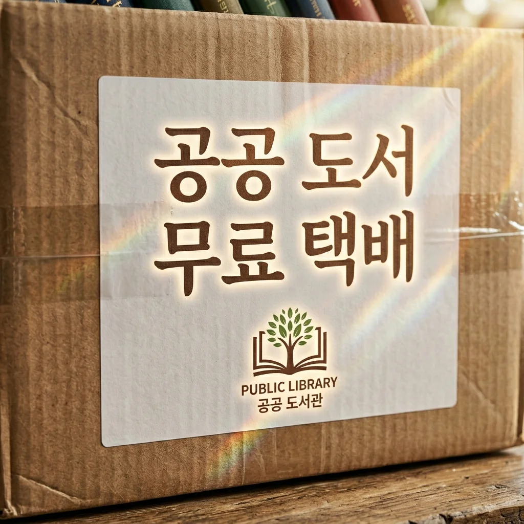 공공 도서 무료 택배 서비스 이용 방법: 임산부·다자녀·장애인 필독