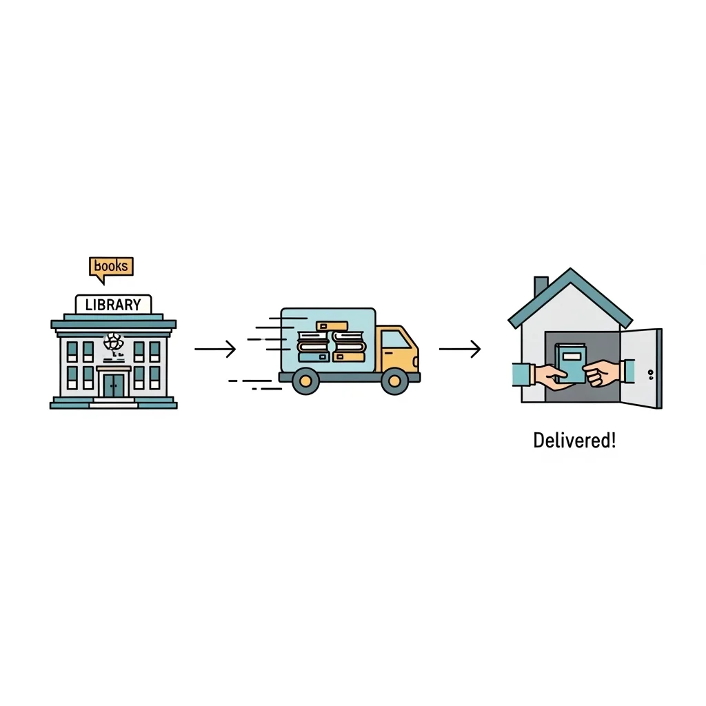 서비스 신청부터 도서 수령까지 3단계 가이드