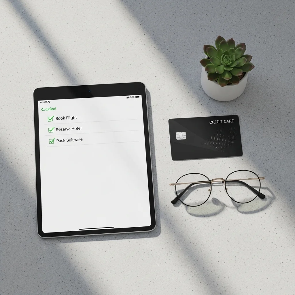 돈 관리 루틴 시작 전 준비물 체크리스트