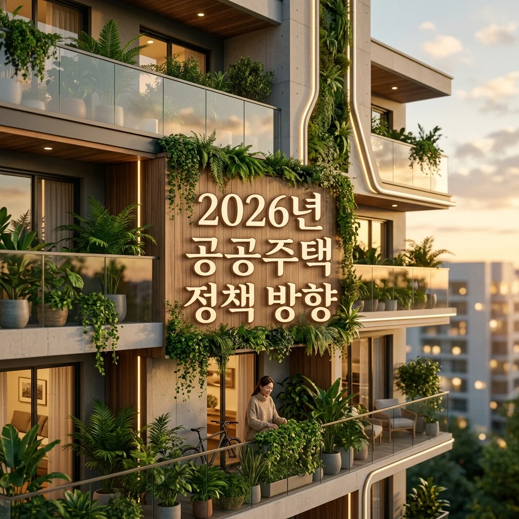 2026년 공공주택 정책 방향 총정리: 공공임대 22조 및 3만 가구 공급