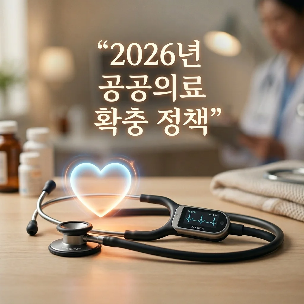 2026년 공공의료 확충 정책 핵심 정리: 우리 동네 의료 환경이 바뀝니다!