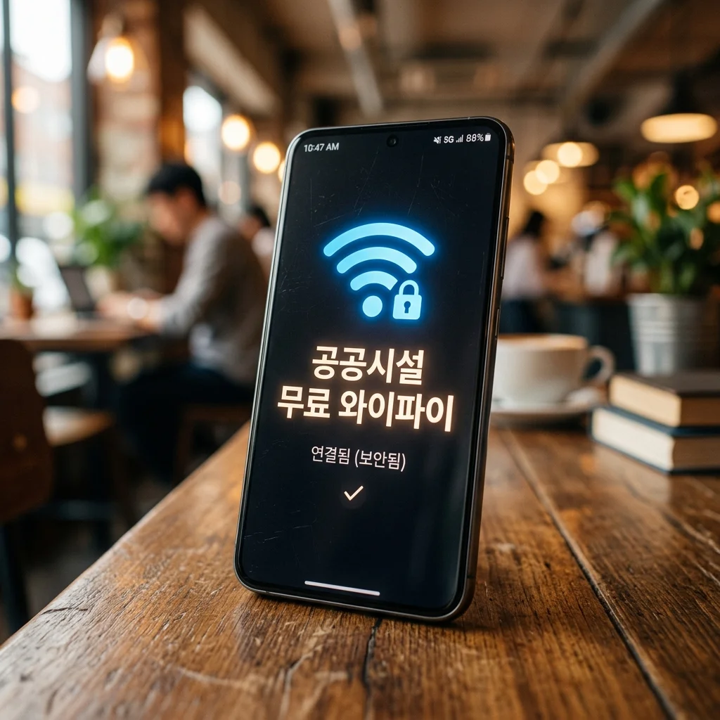 공공시설 무료 와이파이 안전 사용법: 해킹 막는 5가지 보안 팁