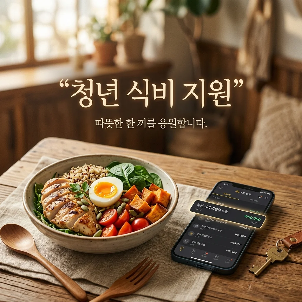 청년 식비 지원 정책 총정리: 고물가 시대 식비 아끼는 꿀팁 (2026)