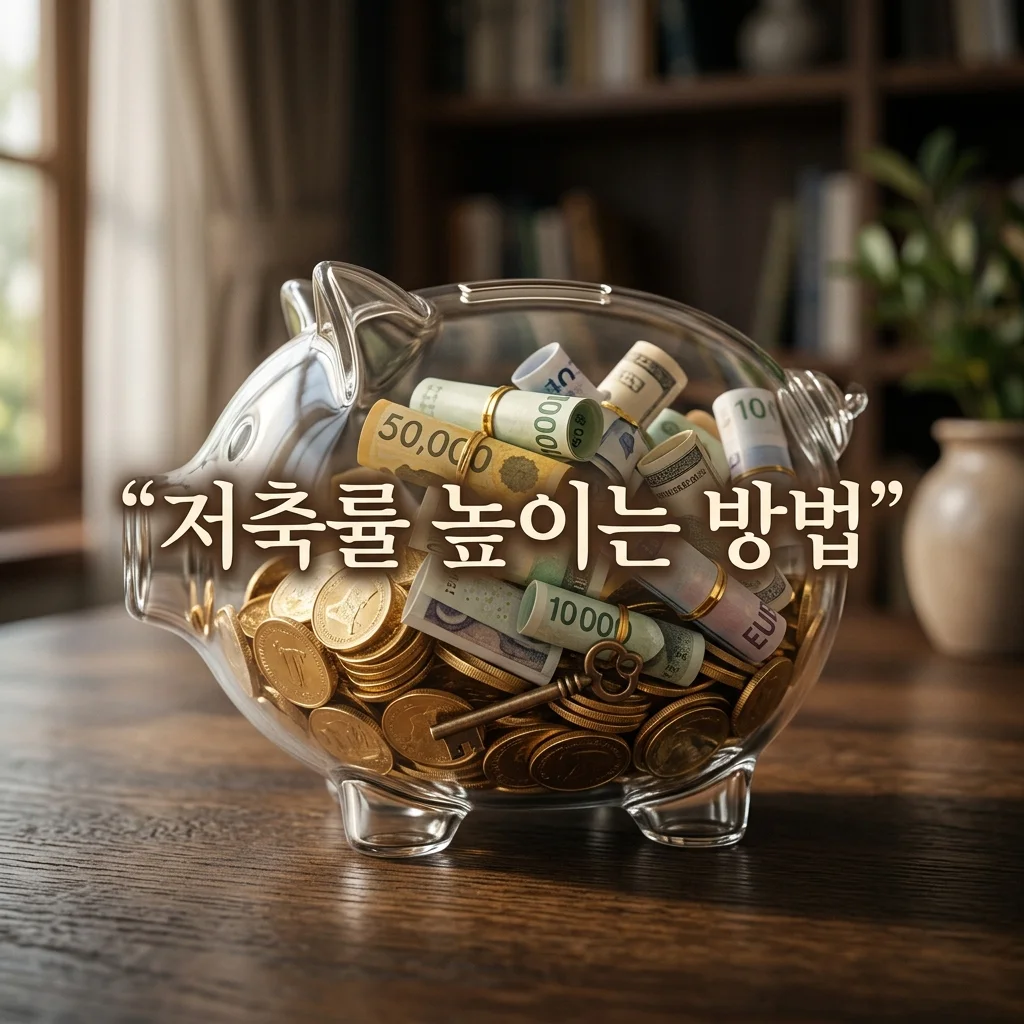 저축률 높이는 방법 BEST 5: 월급 관리 시스템 구축하기 (2026 최신)