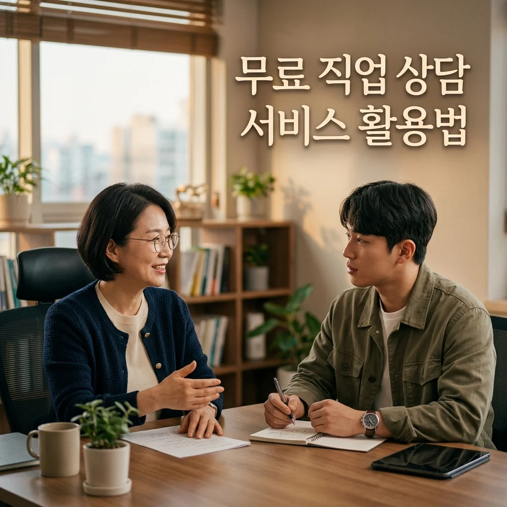 무료 직업 상담 서비스 활용법 5가지: 내 적성 찾고 취업까지
