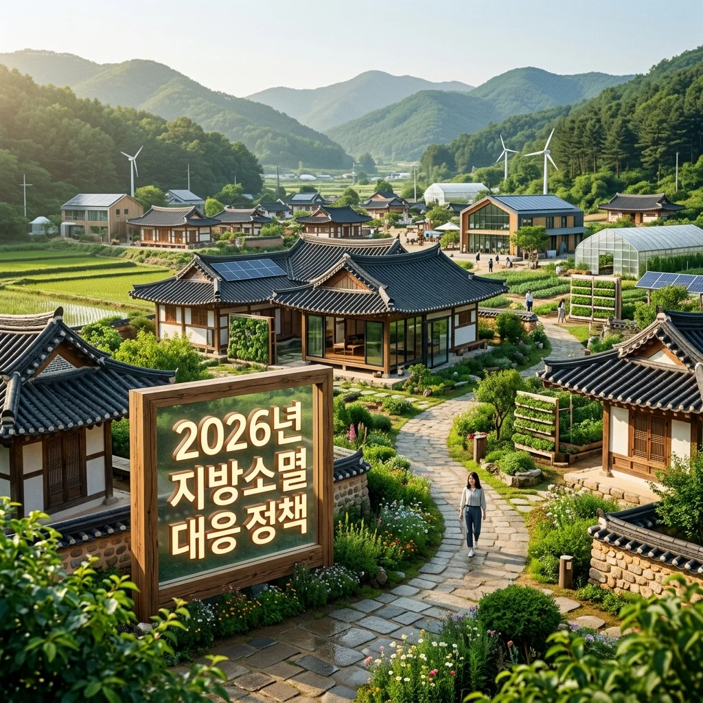 2026년 지방소멸 대응 정책 총정리: 지원금부터 금융 혜택까지