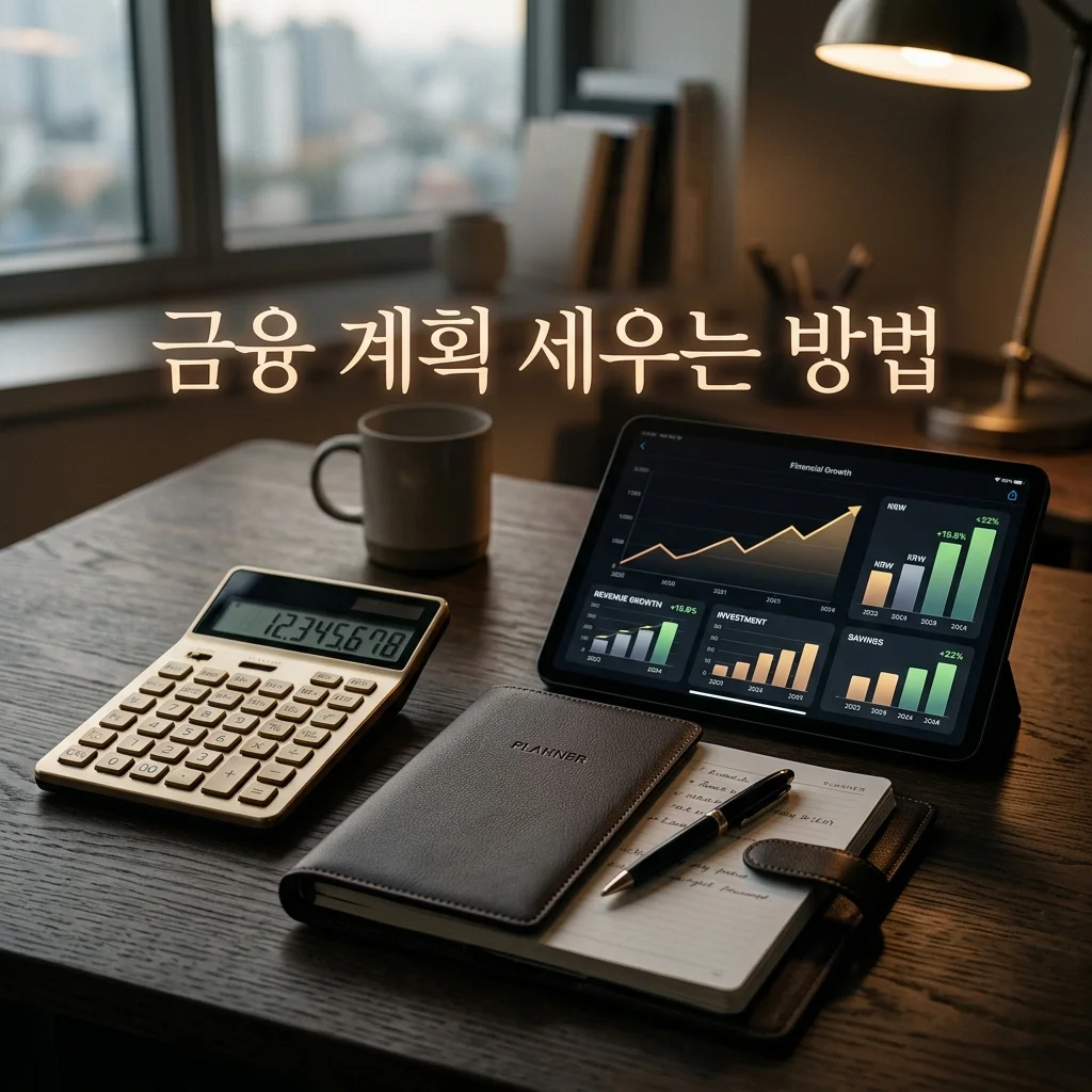 금융 계획 세우는 방법 5단계, 사회초년생부터 직장인까지 완벽 가이드