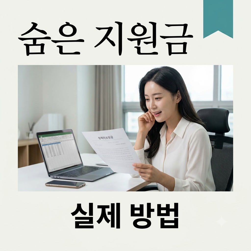 숨은 지원금 찾는 실제 방법 (정책 지원금)
