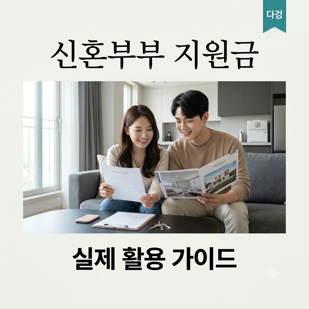 신혼부부 지원금 실제 활용법 (정책 지원금)