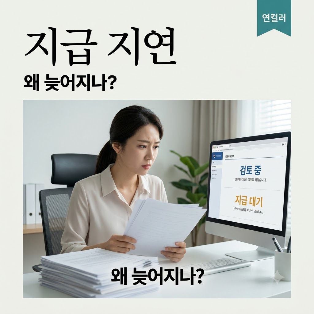 지원금 지급 지연되는 이유 (정책 지원금)