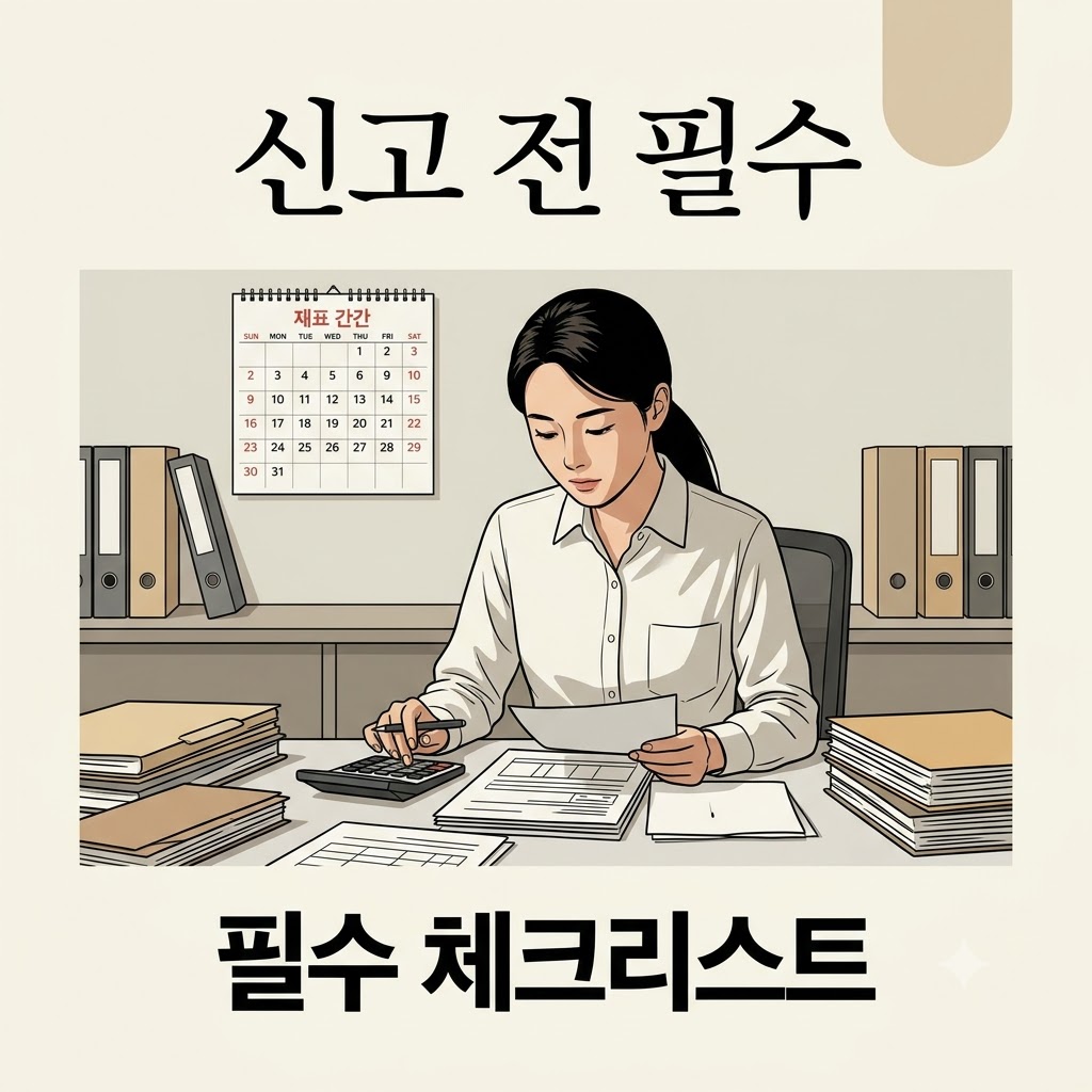 세금 신고 전에 꼭 확인해야 할 것 (세금/금융)