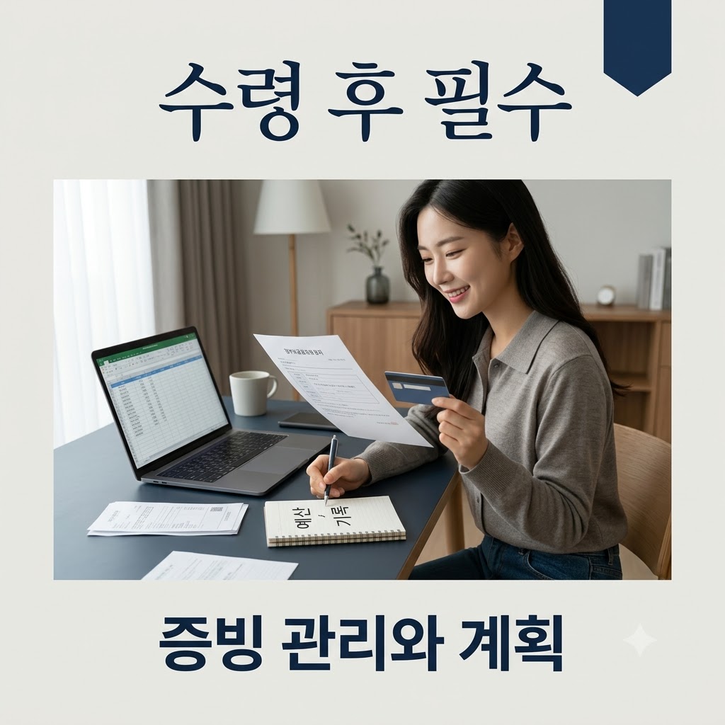 지원금 받은 후 꼭 해야 할 것들 (정책 지원금)